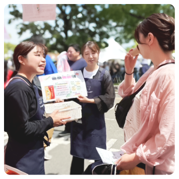 地域イベントでの交流