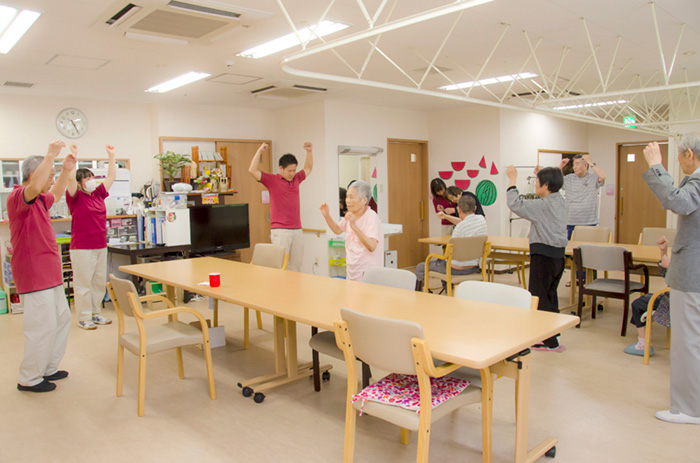 写真：小規模多機能型ホームでしお
